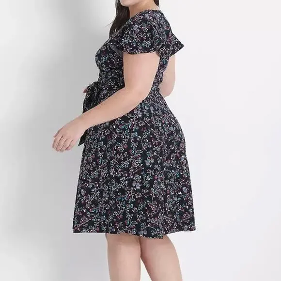 Lane Bryant Lena Flutter Sleeve Dress - Picture 6 of 11